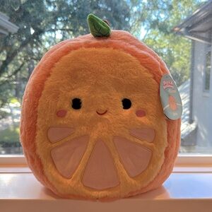 Orin the orange fuzzamallow Squishmallow